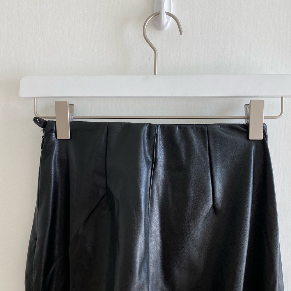 Vegan leather pants